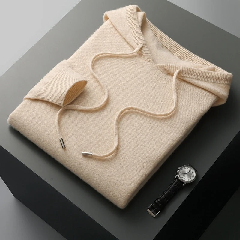 Masons Merino Knitted Hoodie