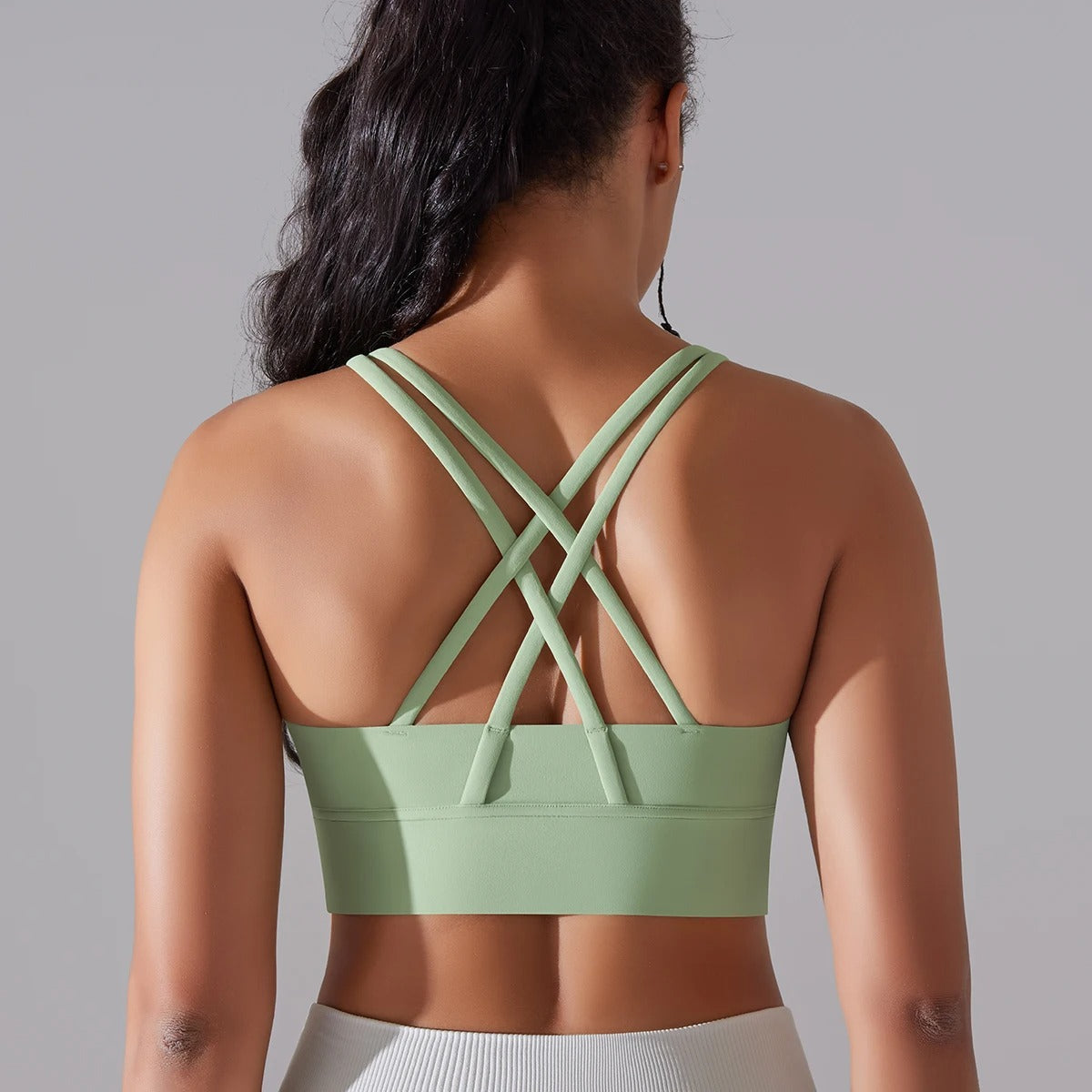 WS Cross Strap Crop