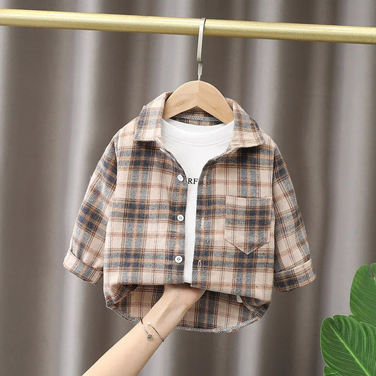 Kids Choice Plaid Shirt