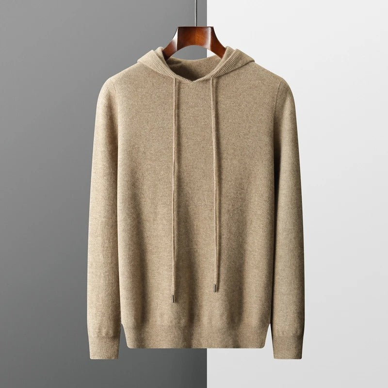 Masons Merino Knitted Hoodie