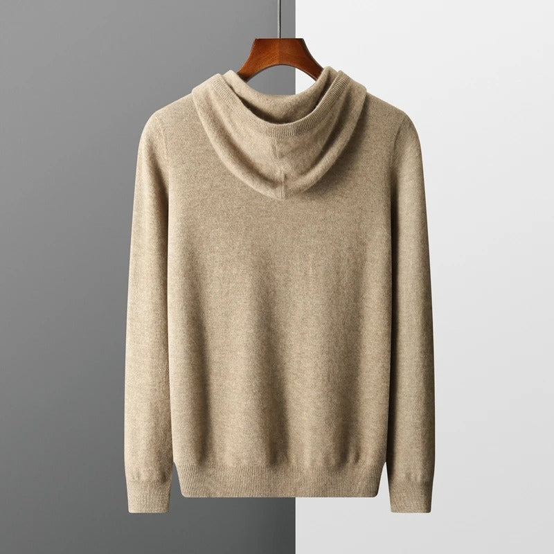 Masons Merino Knitted Hoodie
