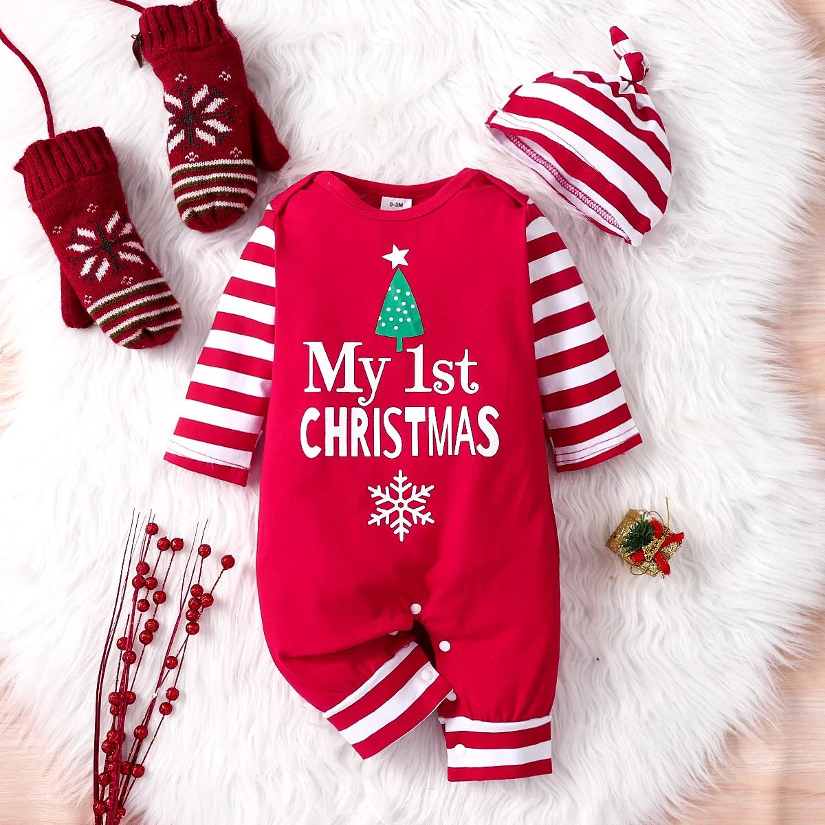 Kids Choice - My First Christmas Babygrow