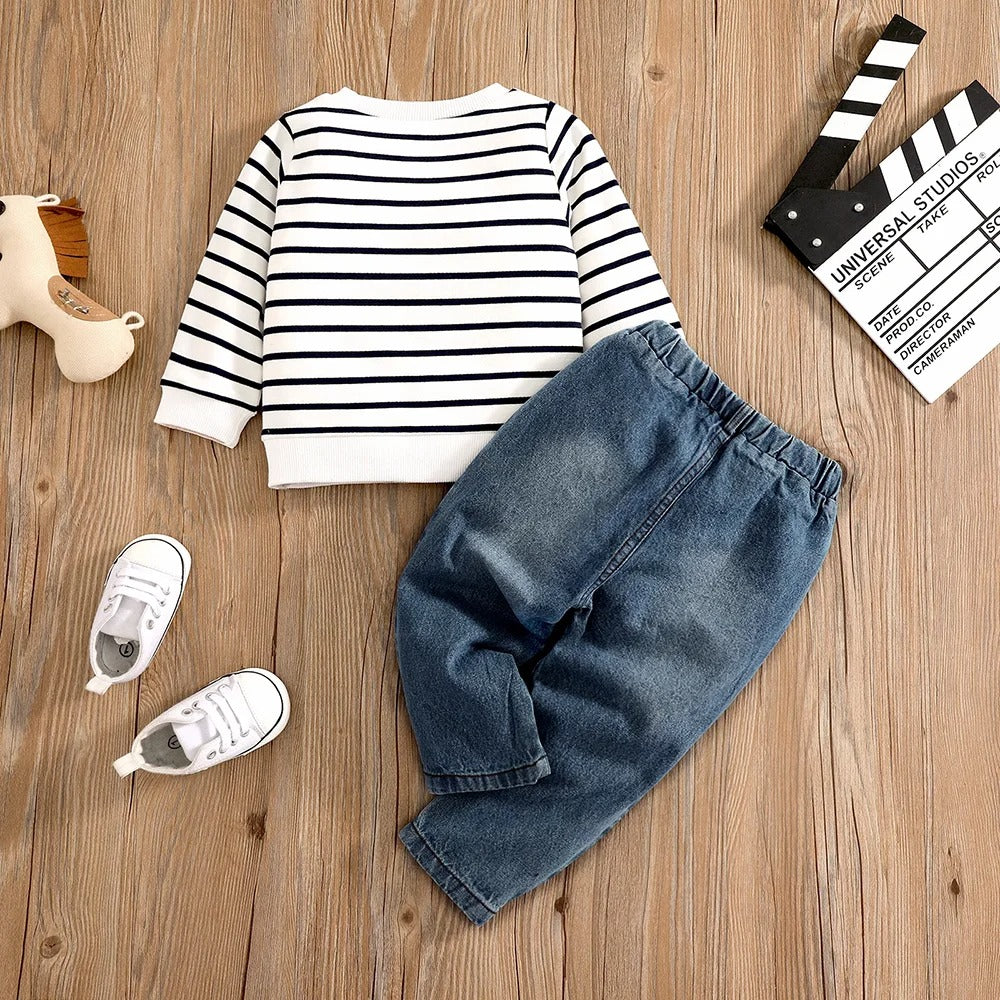 Kids Choice - Elephant top and Jeans set