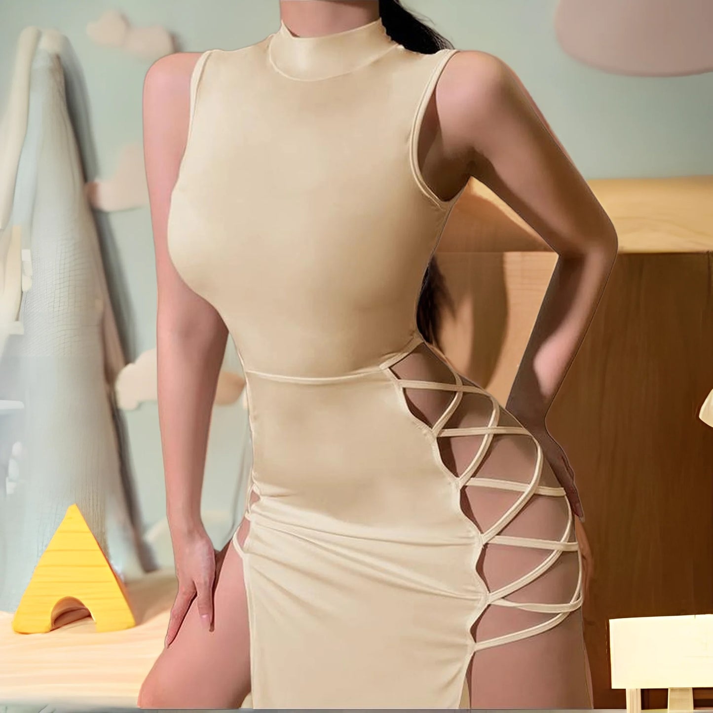 Trafza Cut Out Dress