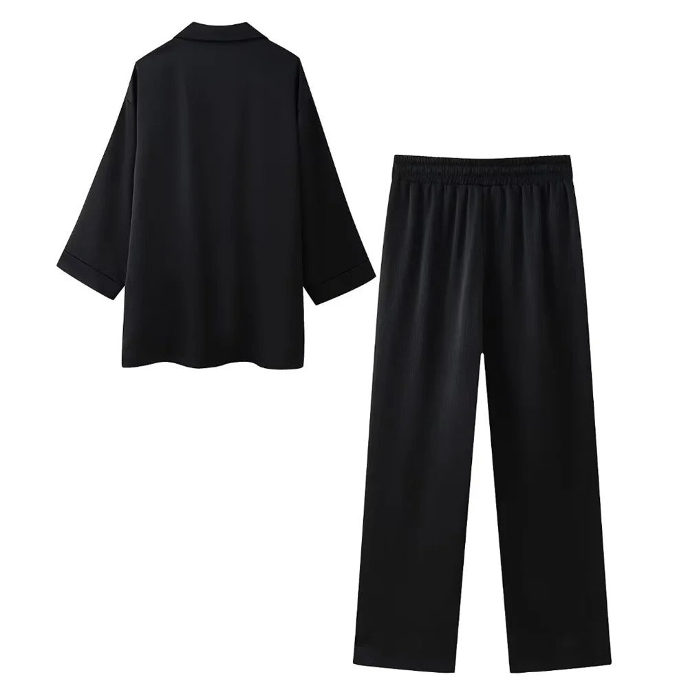 WS Double Breasted Blazer 2 Piece Set