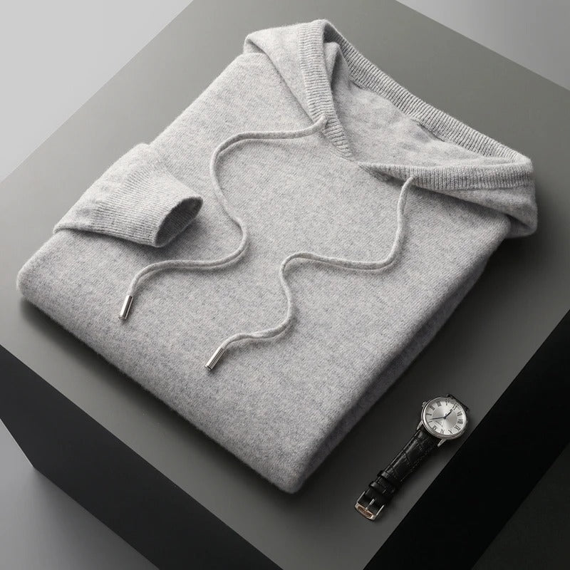 Masons Merino Knitted Hoodie