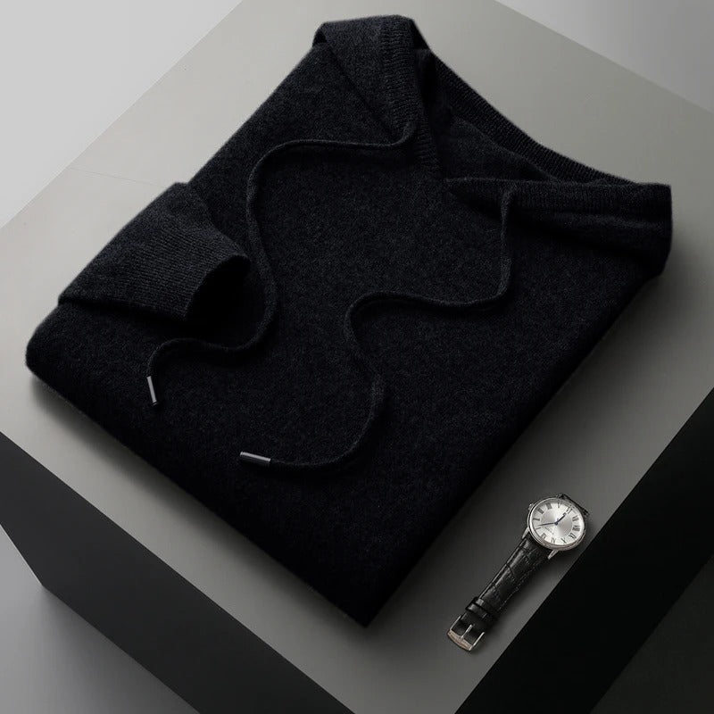 Masons Merino Knitted Hoodie