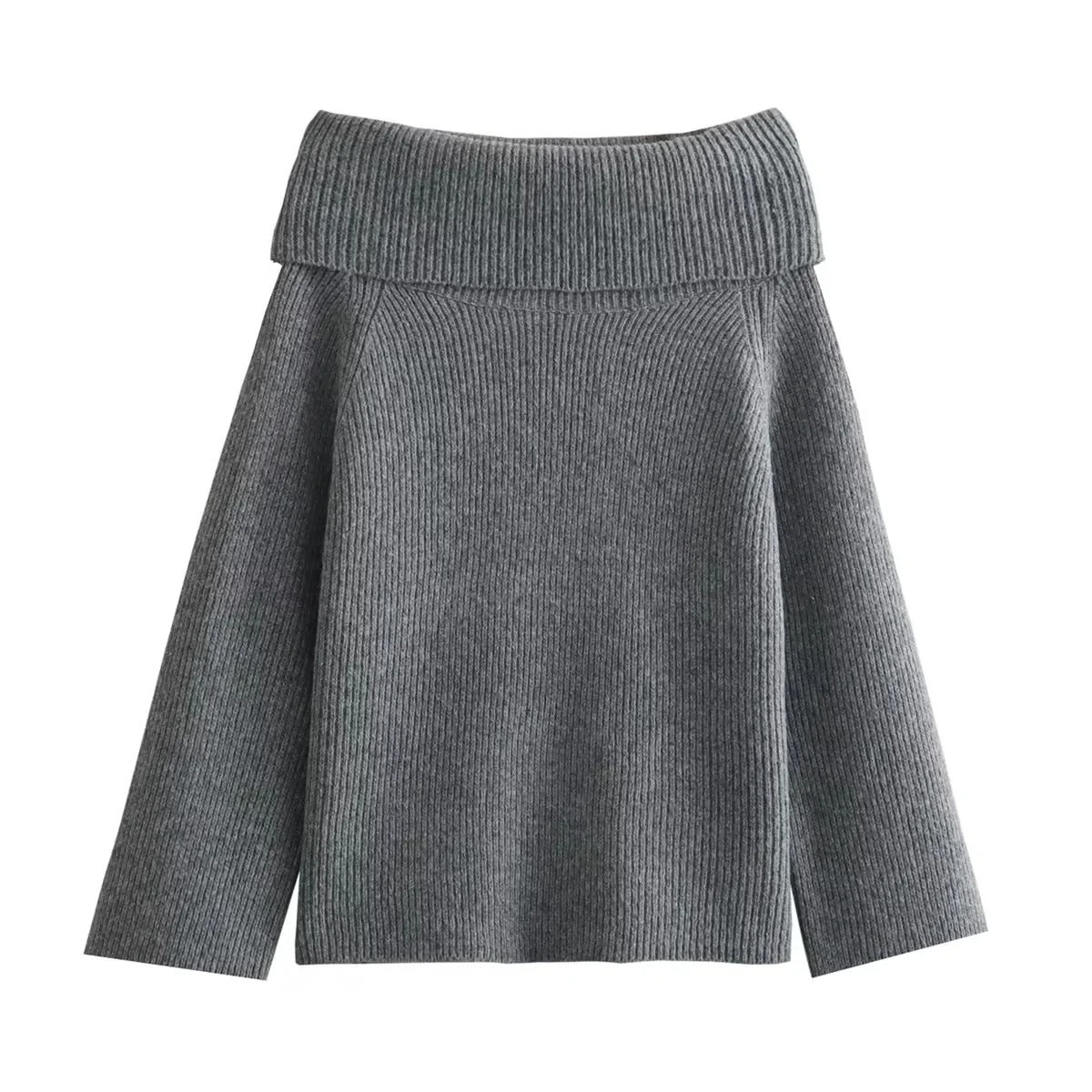 Trafza Off Shoulder Knit