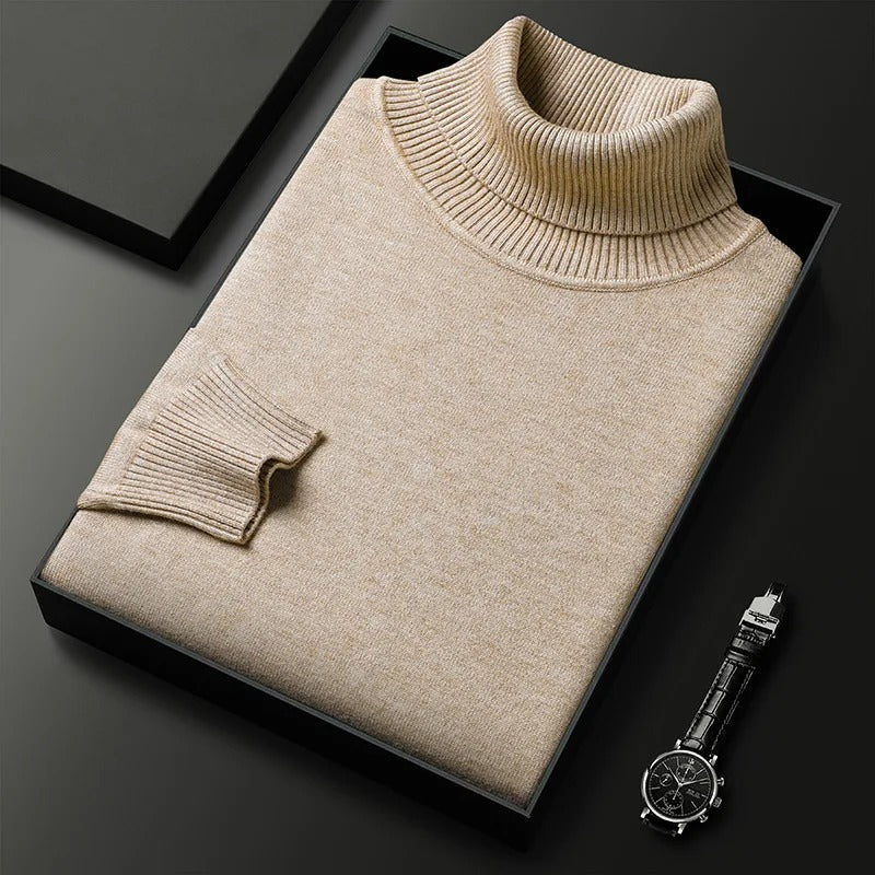 Masons Cashmere Wool Turtle Neck Sweater