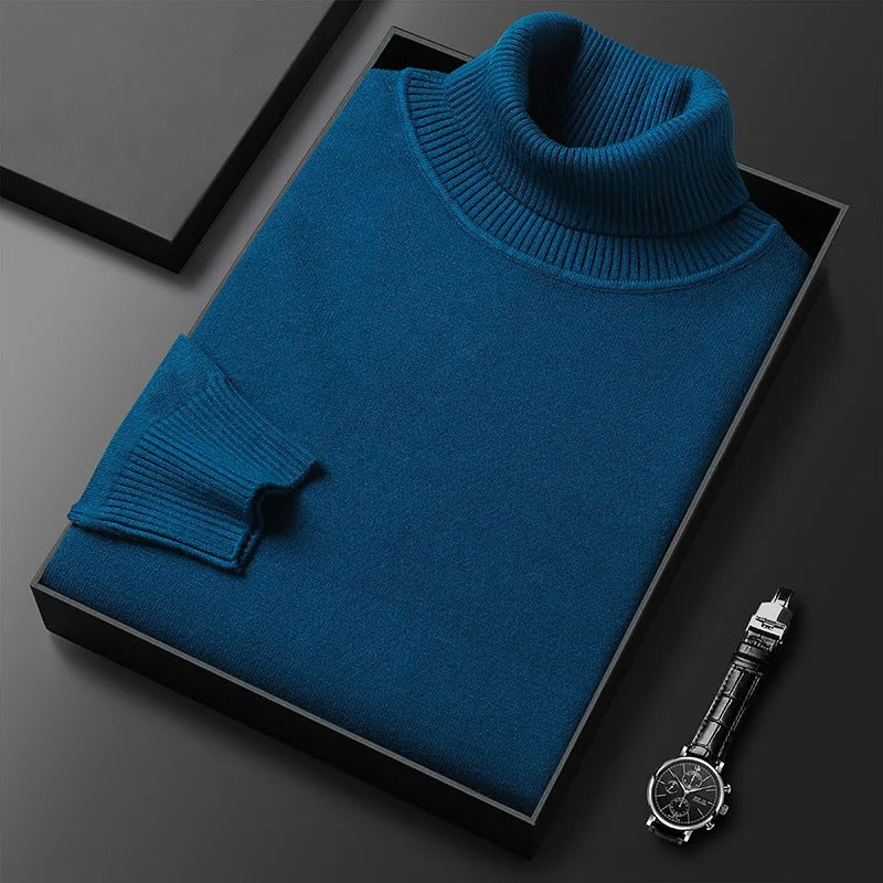 Masons Cashmere Wool Turtle Neck Sweater