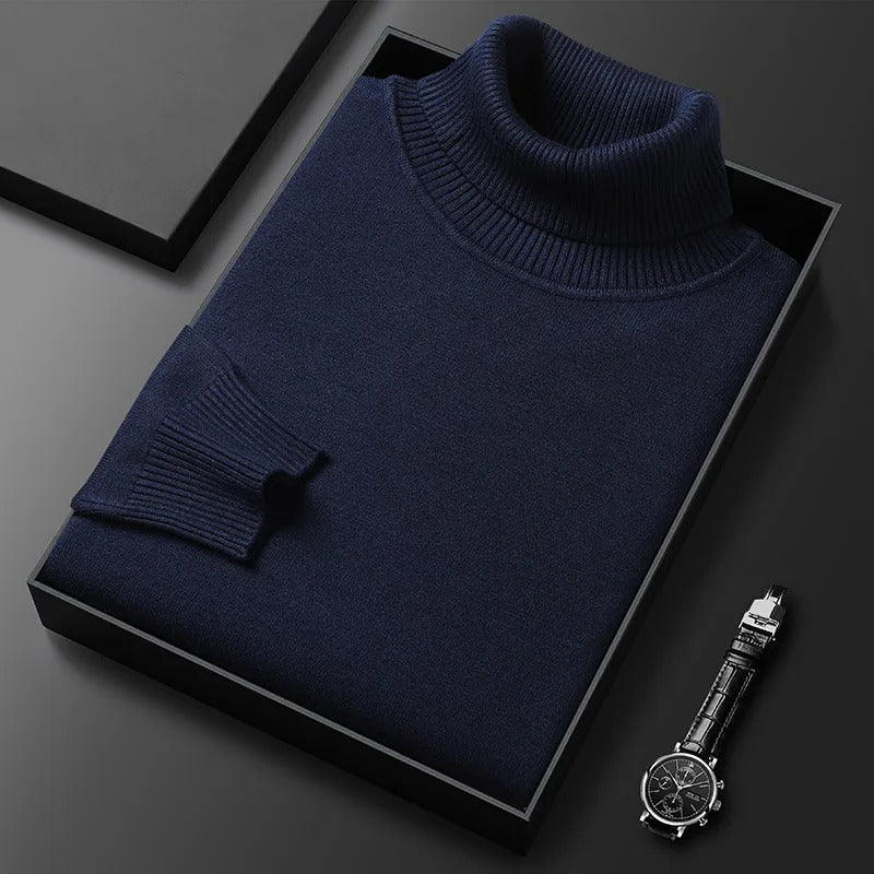 Masons Cashmere Wool Turtle Neck Sweater